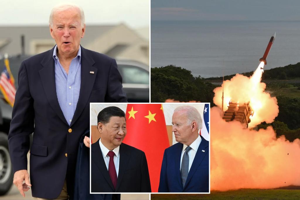 Biden approves $567M in defense support for Taiwan, White House says