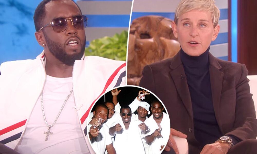 Ellen DeGeneres says ‘party really starts’ when Sean 'Diddy' Combs arrives in resurfaced clip amid his sex trafficking arrest