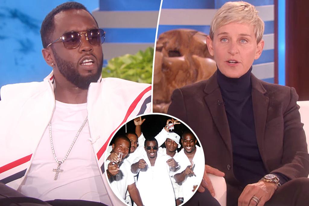 Ellen DeGeneres says ‘party really starts’ when Sean 'Diddy' Combs arrives in resurfaced clip amid his sex trafficking arrest