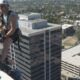 Fearless fundraisers rappel down Kelowna tower for Easter Seals Drop Zone - Okanagan