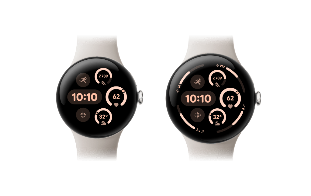 Pixel Watch 3 sizes