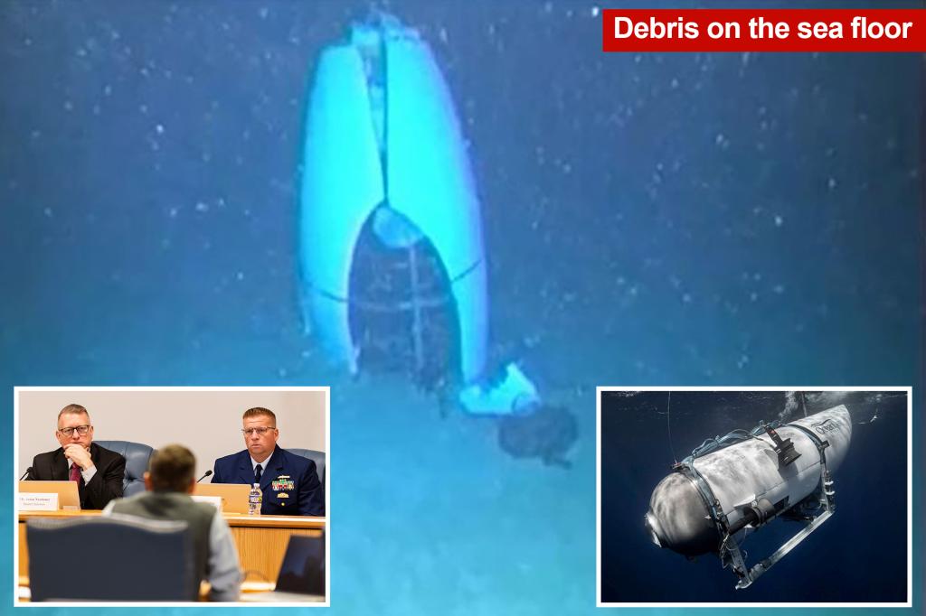 Haunting final photos of Titan submersible revealed