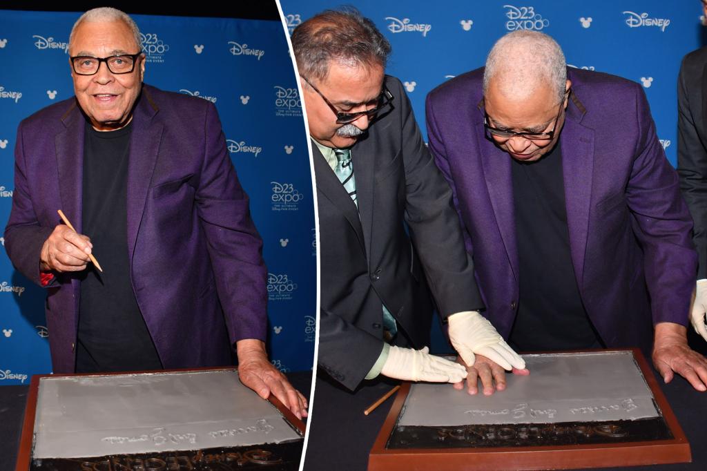 James Earl Jones cemented his Hollywood status in one of his final events