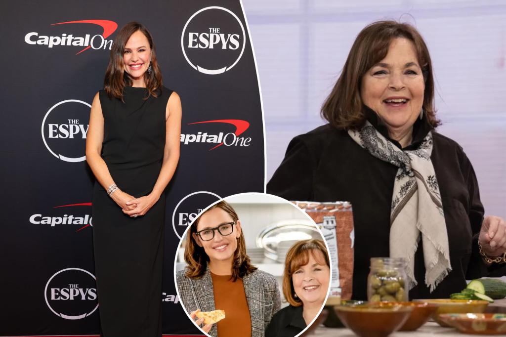 Jennifer Garner was once rejected from Ina Garten's cooking show