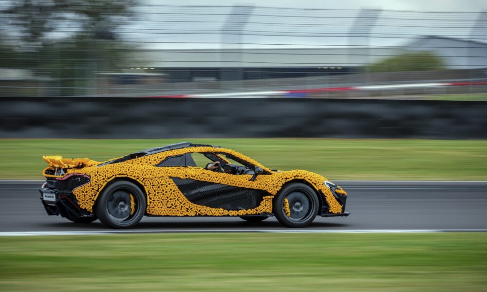 LEGO built a full-scale, drivable McLaren P1 model