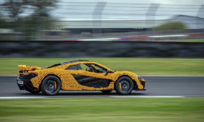 LEGO built a full-scale, drivable McLaren P1 model