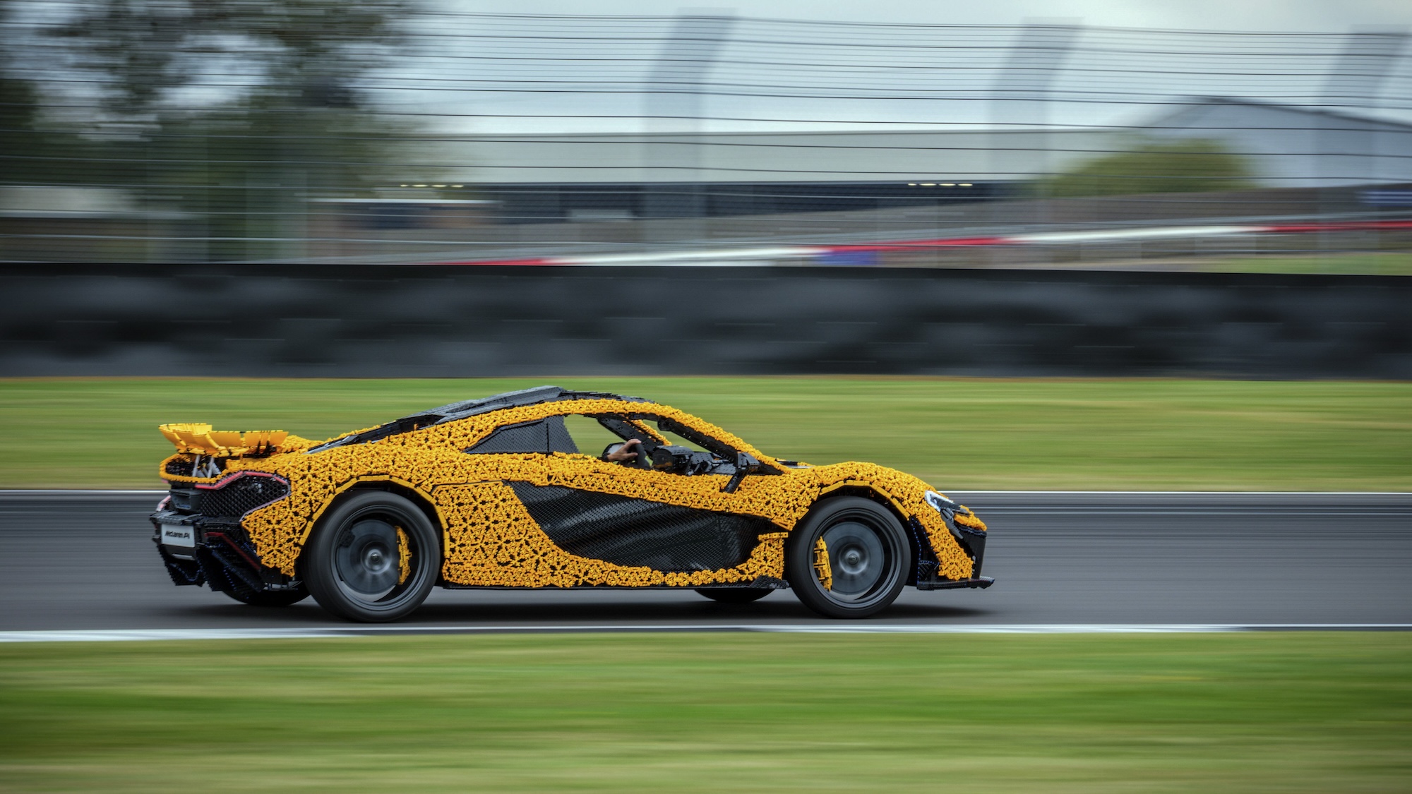 LEGO built a full-scale, drivable McLaren P1 model