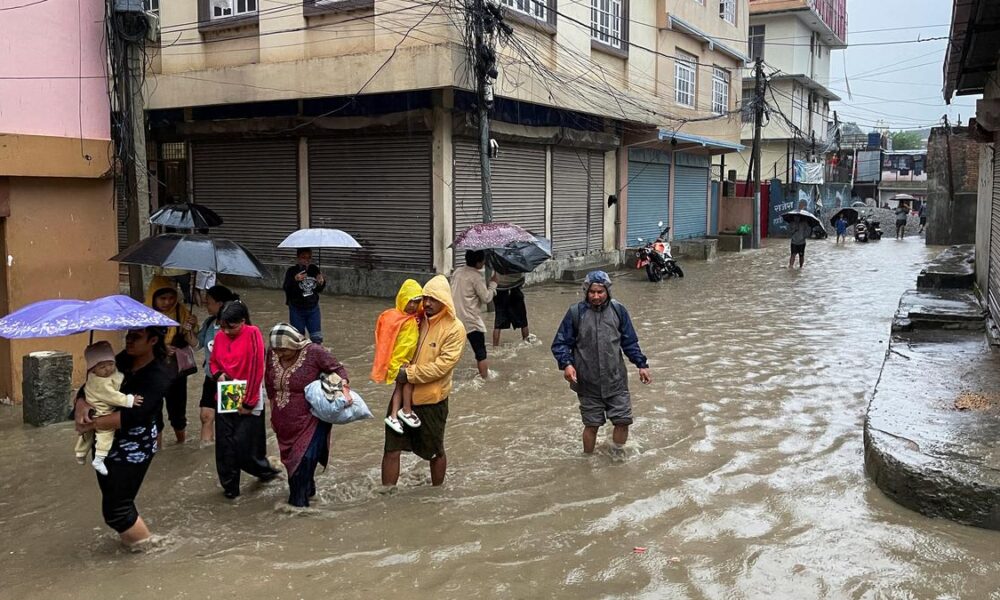 Nepal rains bring floods, landslides that kill 10, with seven missing