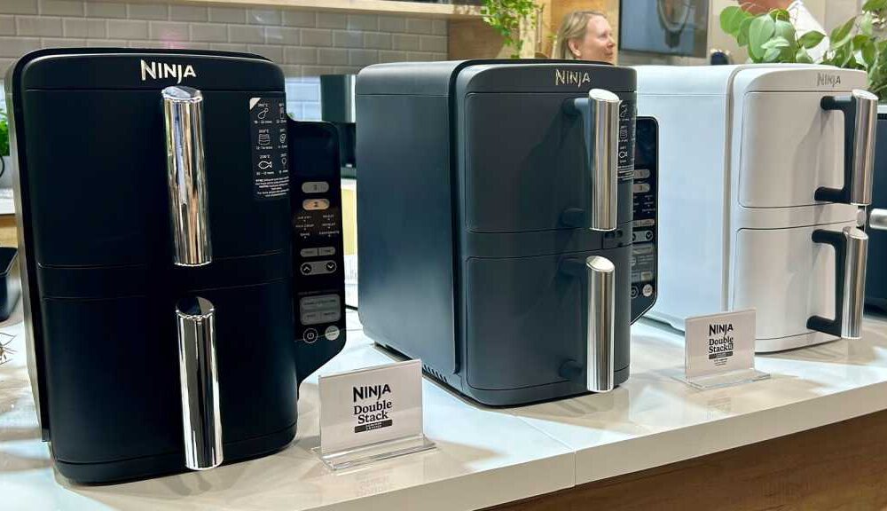 Ninja's 3 new models, on a counter