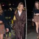 Taylor Swift and Gigi Hadid enjoy girls' night out in coordinating outfits at NYC restaurant