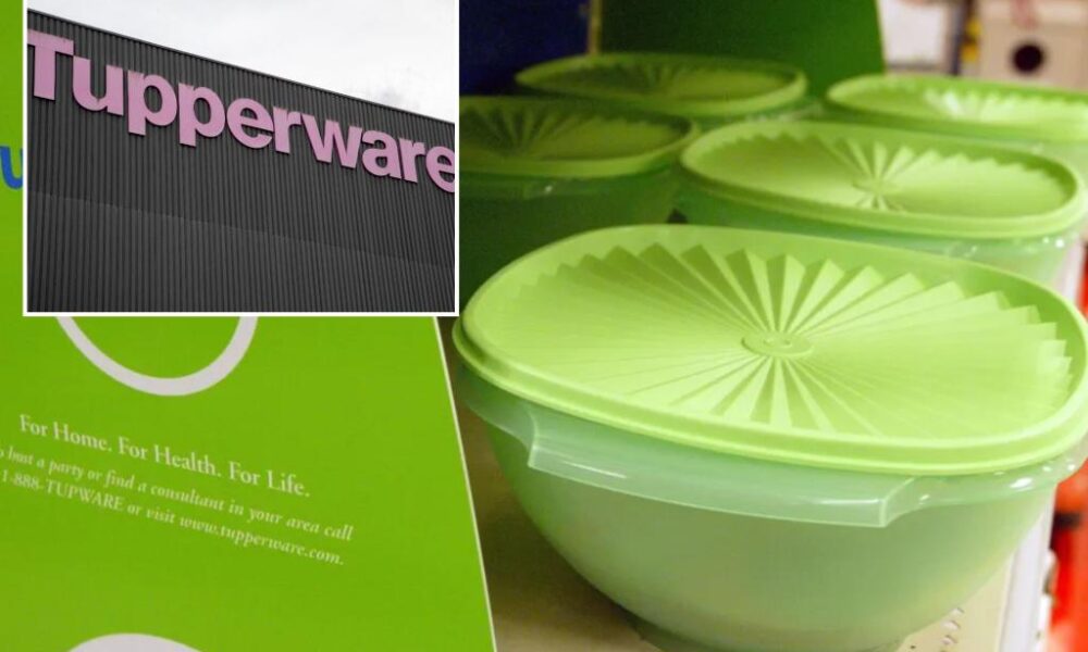 Tupperware files for bankruptcy as its colorful containers lose relevance