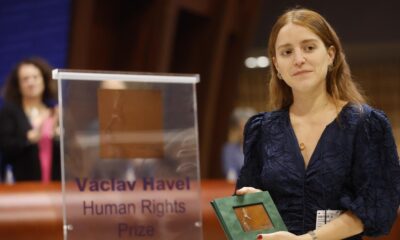 Venezuelan opposition figure Machado wins top European rights prize