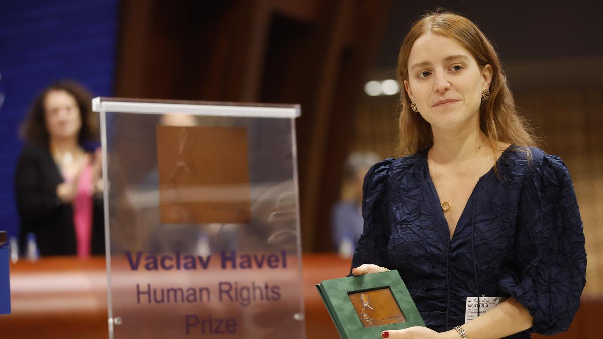 Venezuelan opposition figure Machado wins top European rights prize