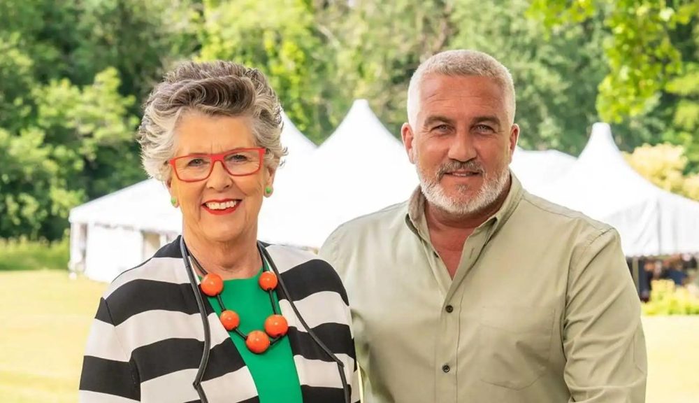 Bake Off Paul Hollywood and Prue Leith