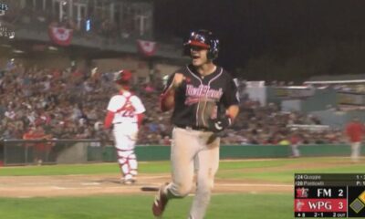 Winnipeg Goldeyes going to deciding game in West Division Championship after Fargo comeback win - Winnipeg