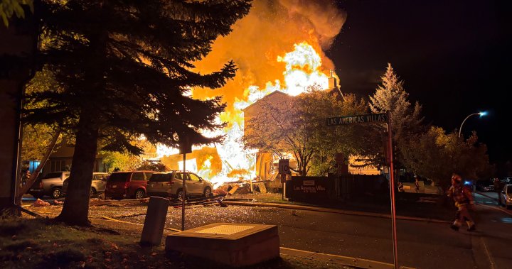 6 people injured after house explosion destroys 4 homes in Monterey Park - Calgary