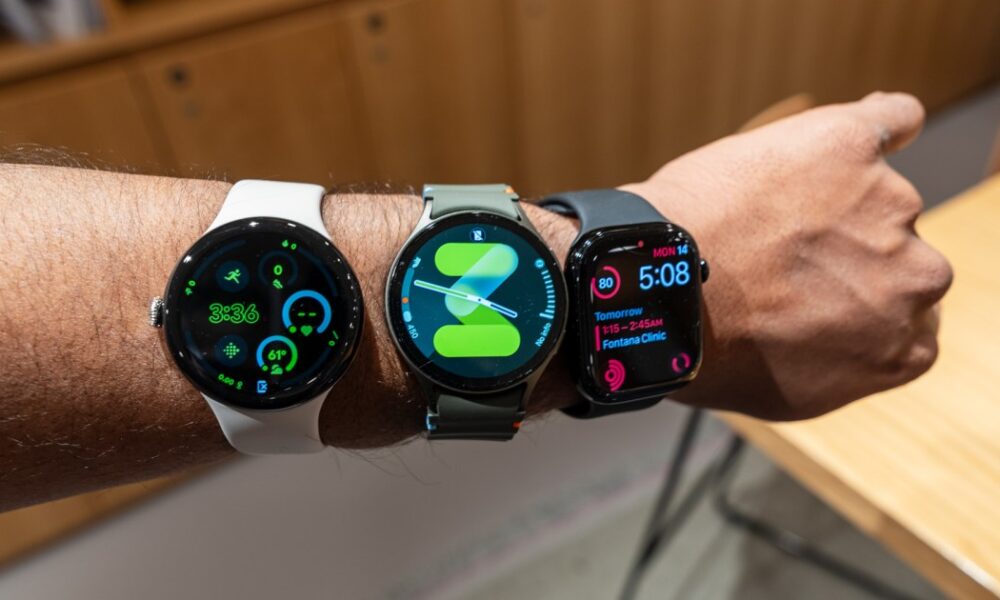 Apple Watch 10 vs. Pixel Watch 3 vs. Galaxy Watch 7 battery test