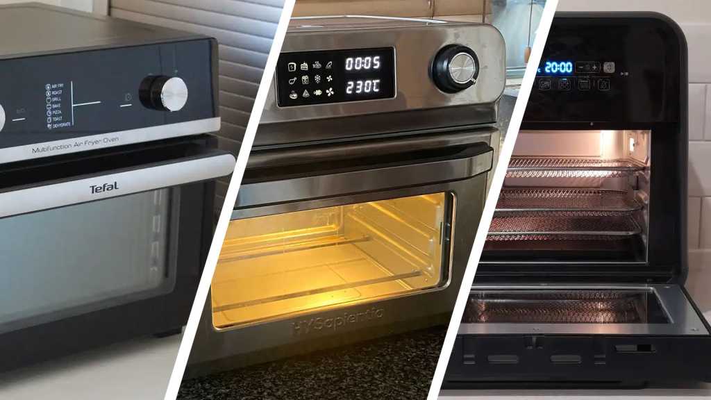 Air fryer ovens from Tefal, HySapientia and Breville