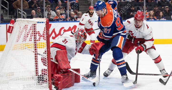 Carolina Hurricanes storm back, beat Edmonton Oilers 3-2 in overtime - Edmonton