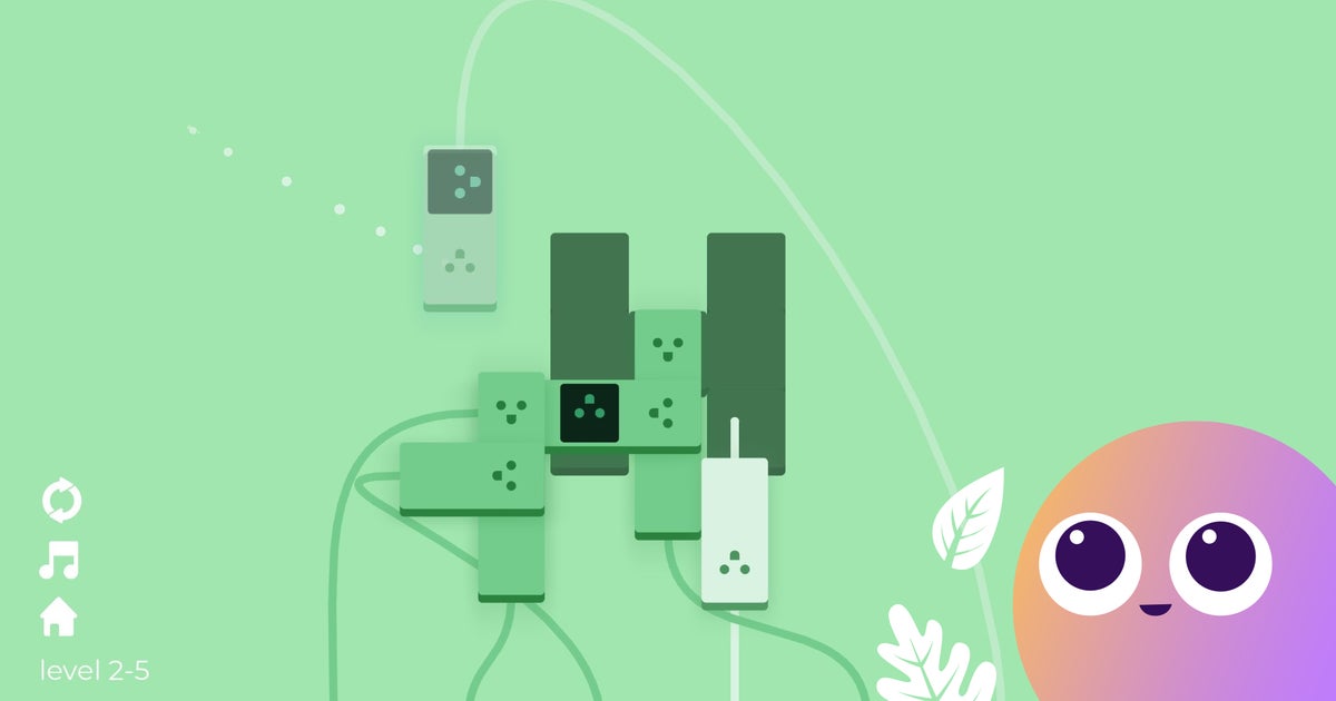 Create cutesy fire hazards in socket management puzzler Plug It In