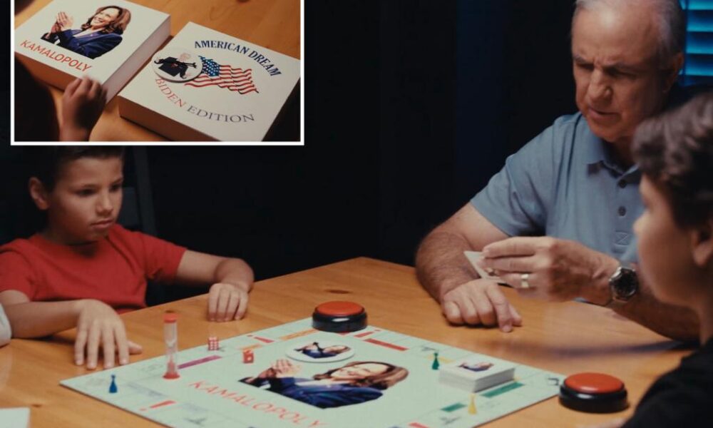 Florida GOP pol plays 'Kamalopoly' with grandkids in new ad to highlight Harris failures