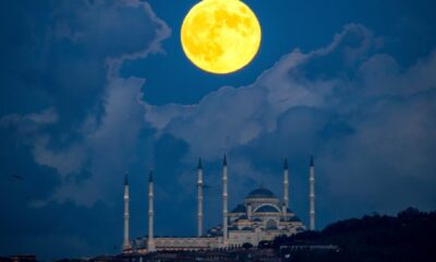 How the Hunter’s supermoon looked in photos from around the world - National