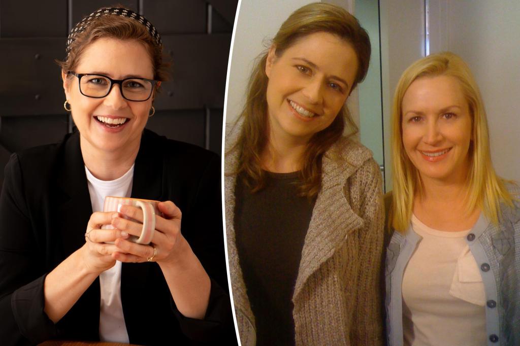 Jenna Fischer swore 'Office' co-star Angela Kinsey to secrecy about cancer diagnosis