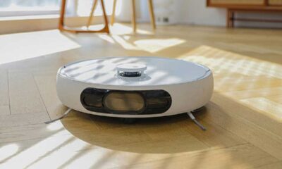 EZVIZ RS2 Plus robot vacuum at work