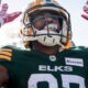 Lewis’ late TD lifts Elks to 23-18 win, season series sweep of Stampeders - Edmonton