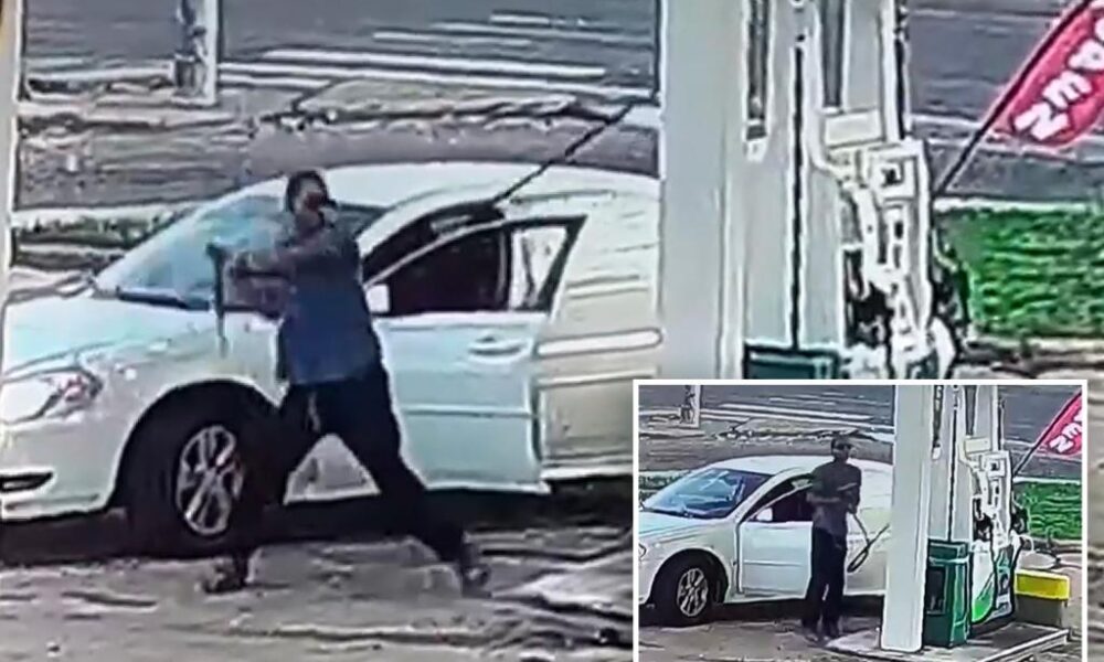 Man destroys gas pump after being denied access to bathroom