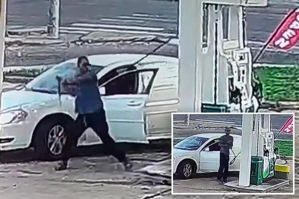 Man destroys gas pump after being denied access to bathroom