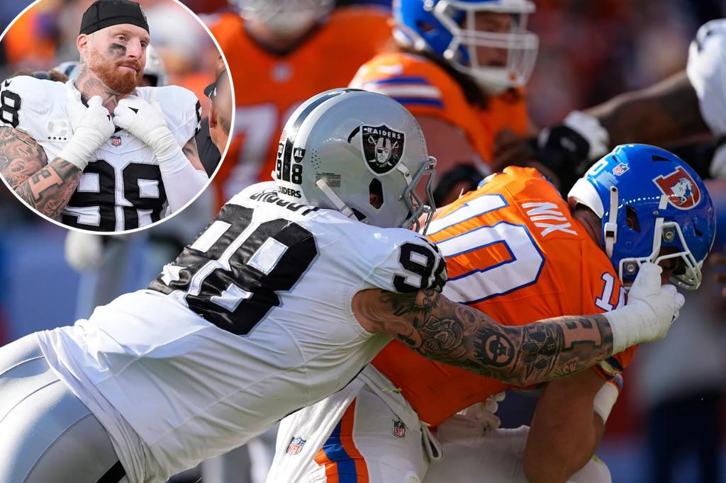 Maxx Crosby blasts 'clowns' for claiming he's unhappy with Raiders