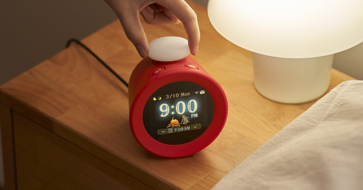 Nintendo's newest hardware is an alarm clock, not the Switch 2