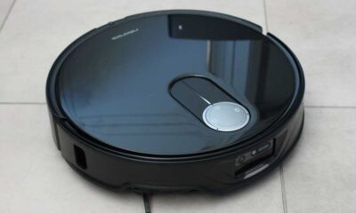 Qrevo Slim robot vacuum on a tiled floor