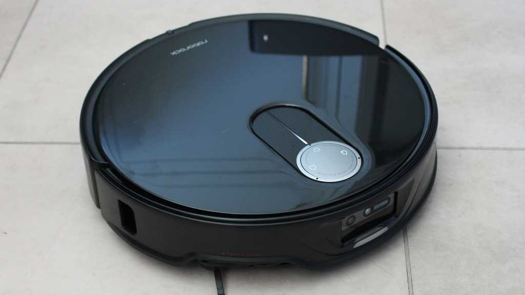 Qrevo Slim robot vacuum on a tiled floor