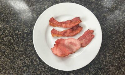 Air fryer bacon