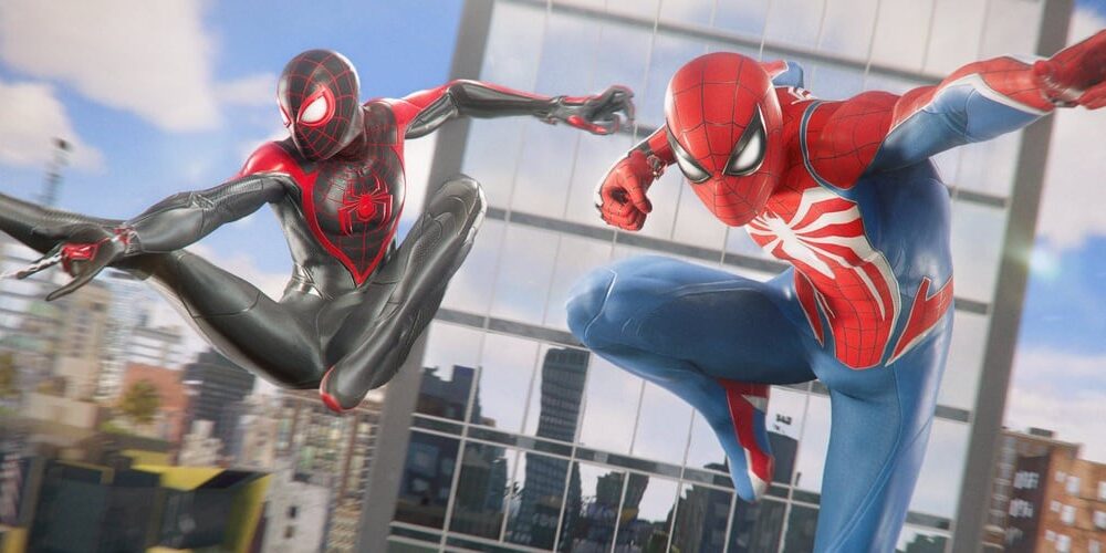 Spider-Man 2 dual protagonists header