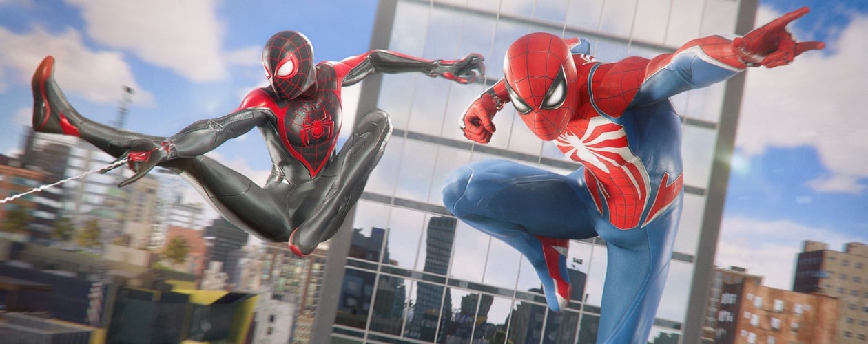 Spider-Man 2 dual protagonists header