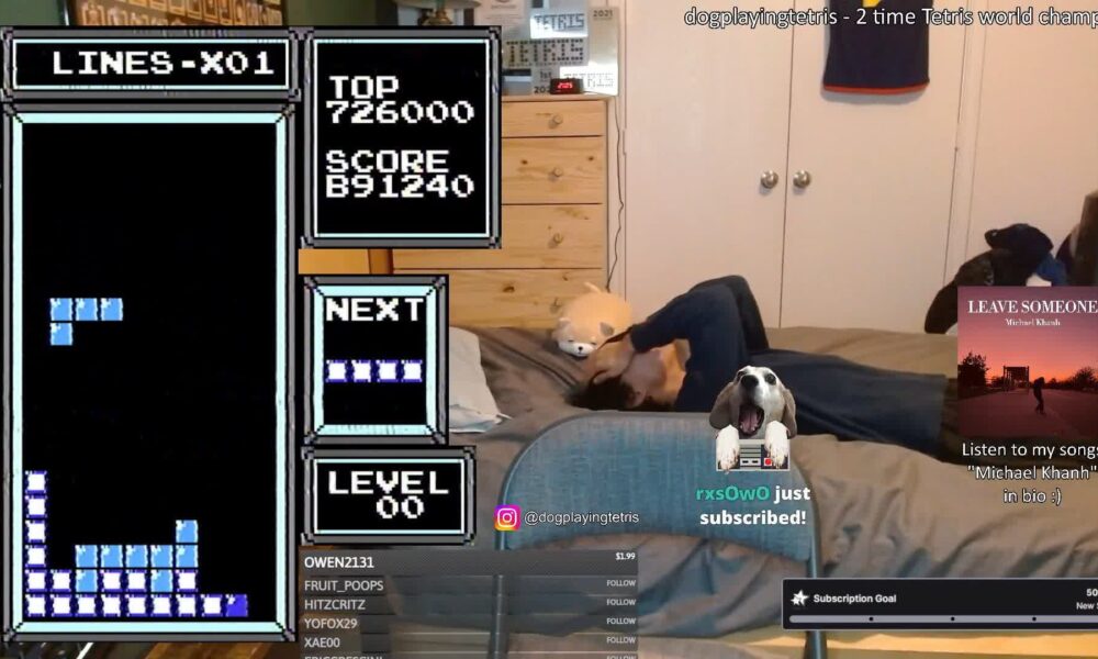 Teen becomes first Tetris player to loop back around to beginning, achieving record score