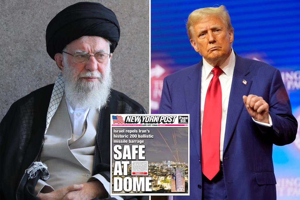 Trump says Iranian regime 'wouldn't have to' end if he were president, suggests peace could be close