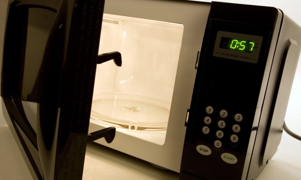 You need to clean your microwave more often. Here's how.