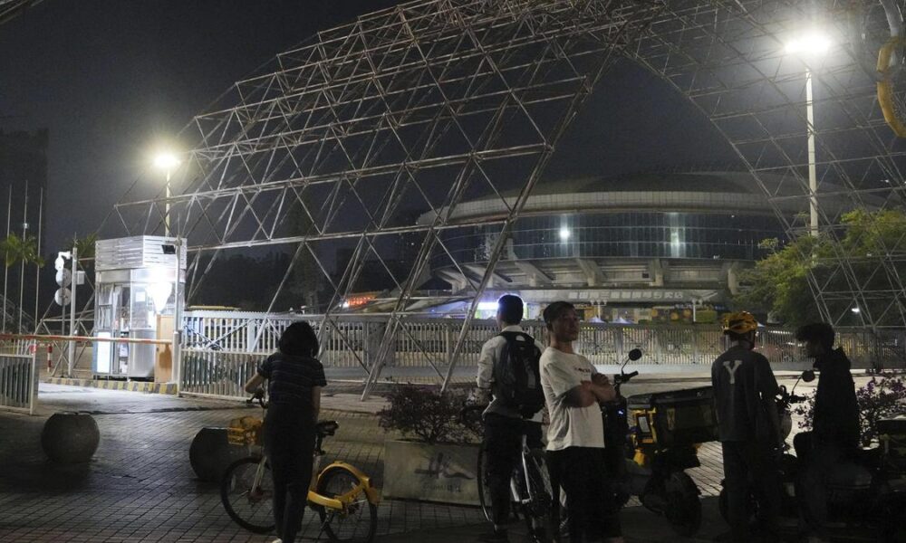 35 dead as driver hits crowd at sports centre in South China