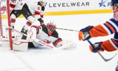 Allen nets shutout as Devils burn Oilers 3-0 - Edmonton