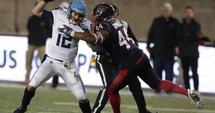 Argonauts upset Alouettes in East final, but lose QB Chad Kelly