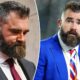 Autograph seeker snaps at Jason Kelce in wild confrontation