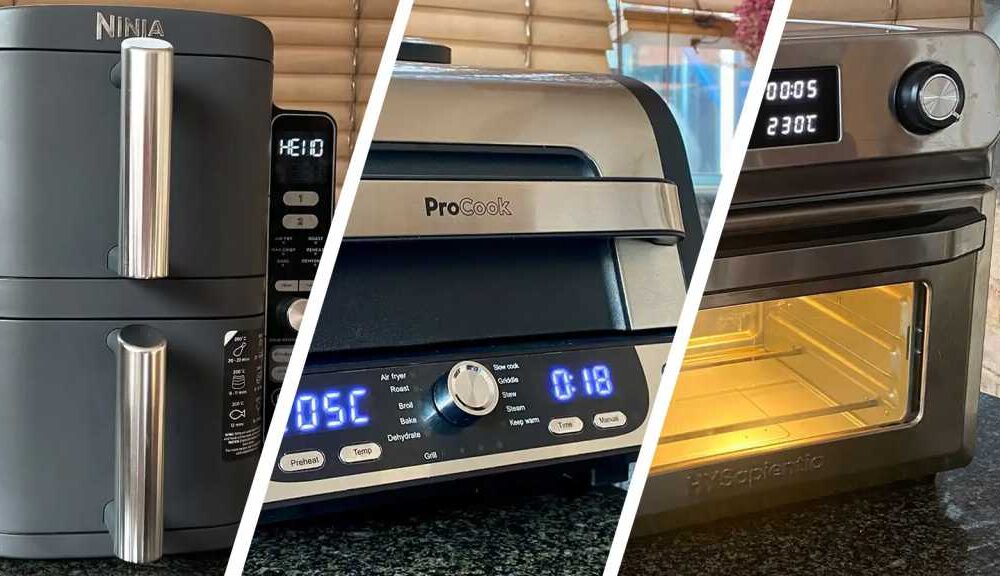 Ninja, ProCook and HySapientia air fryers