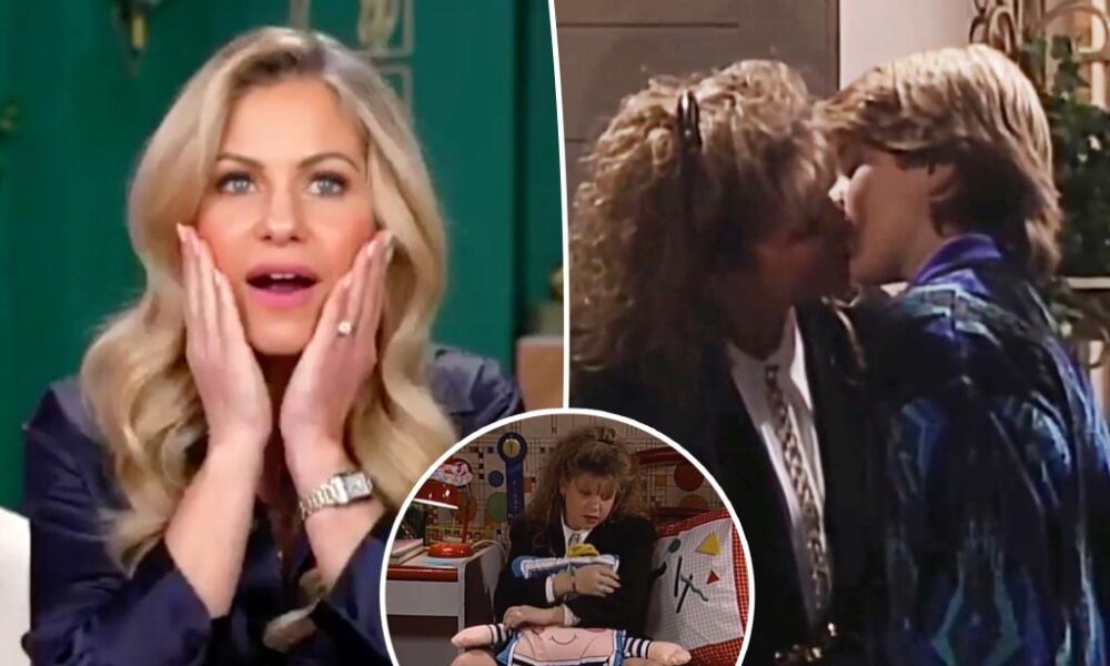 Candace Cameron Bure had ‘very embarrassing’ first kiss on 'Full House'