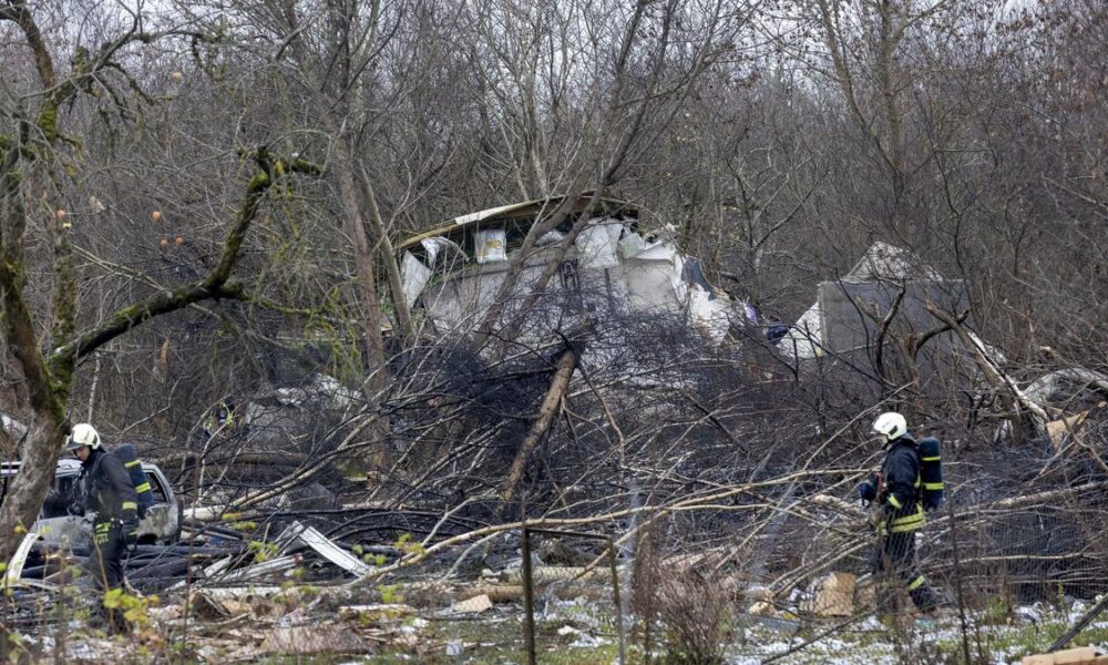 DHL cargo plane crashes into house in Lithuania; one killed