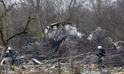 DHL cargo plane crashes into house in Lithuania; one killed