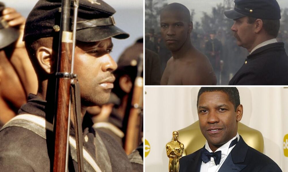 Denzel Washington said actor who whipped him in ‘Glory’ 'didn’t want to hit me'